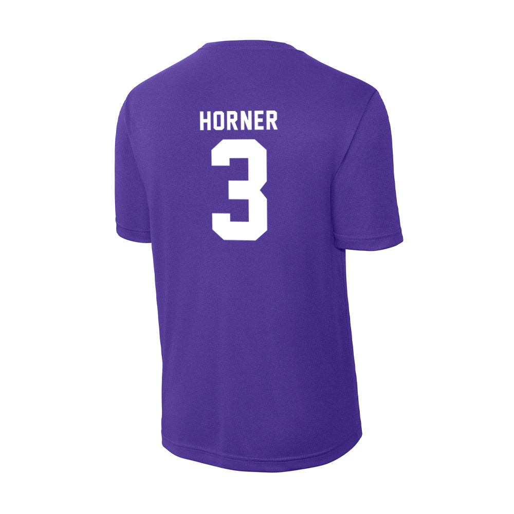 TCU - NCAA Women's Volleyball : Addy Horner - Activewear T-Shirt-1