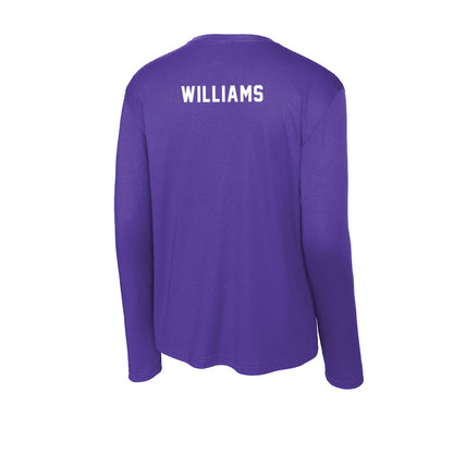 TCU - NCAA Women's Track & Field : Brenna Williams - Activewear Long Sleeve T-Shirt-1