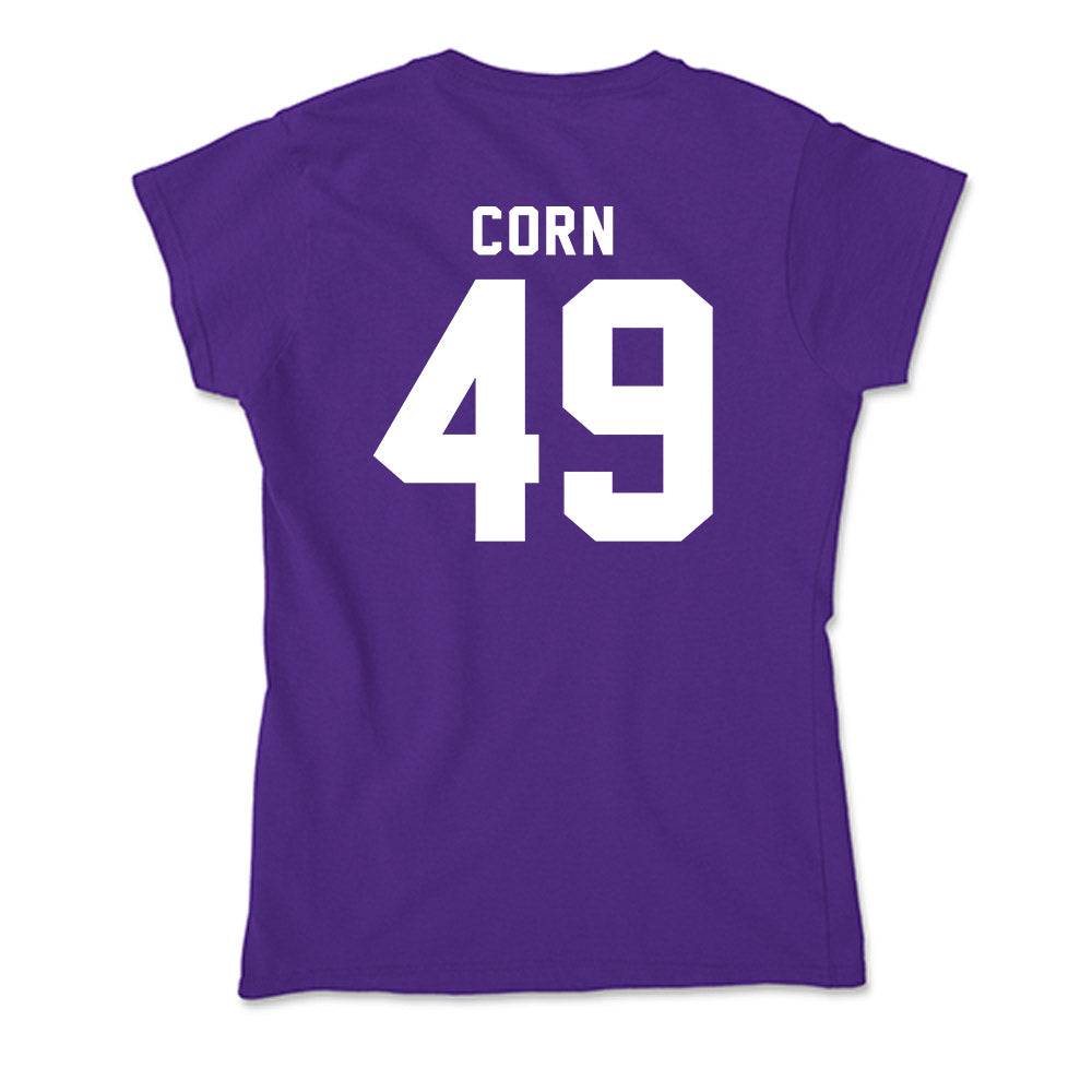 TCU - NCAA Football : Anders Corn - Soft Style Women’s T-Shirt-1