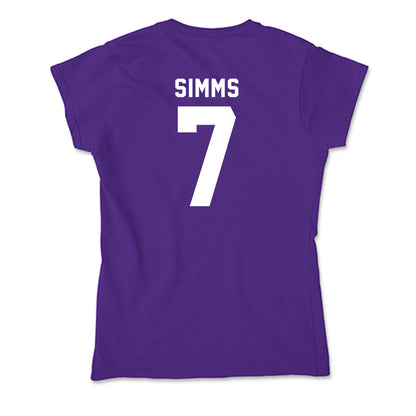 TCU - NCAA Football : Julius Simms - Soft Style Women’s T-Shirt-1