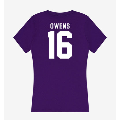TCU - NCAA Women's Soccer : Gianna Owens - Women's V-Neck T-Shirt-1
