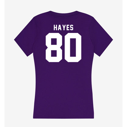 TCU - NCAA Football : Jacobe Hayes - Women's V-Neck T-Shirt-1