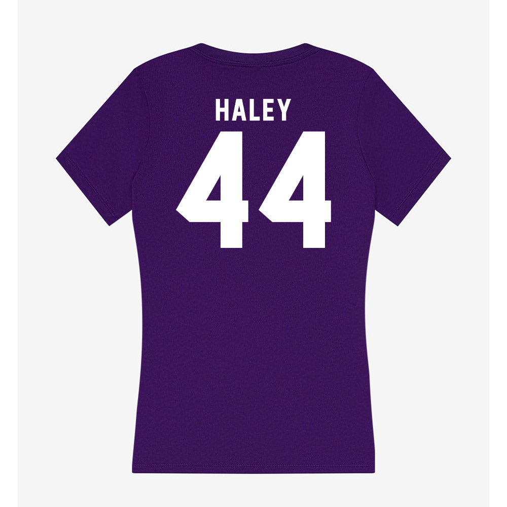 TCU - NCAA Football : Sam Haley - Women's V-Neck T-Shirt-1