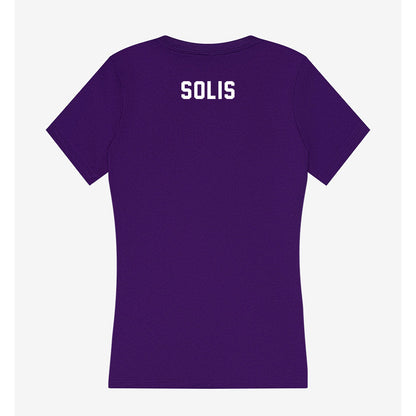 TCU - NCAA Men's Cross Country : Hector Solis - Women's V-Neck T-Shirt-1
