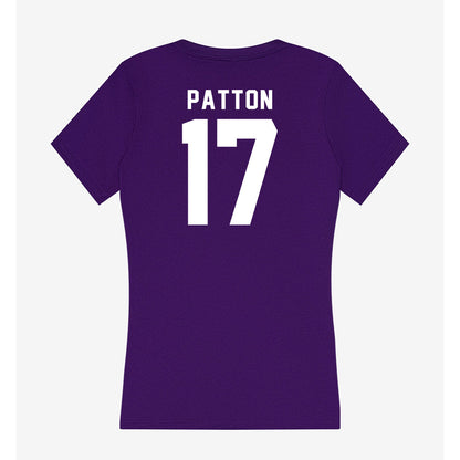 TCU - NCAA Women's Soccer : Cameron Patton - Women's V-Neck T-Shirt-1