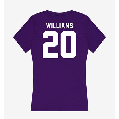 TCU - NCAA Football : Anthony Williams - Women's V-Neck T-Shirt-1