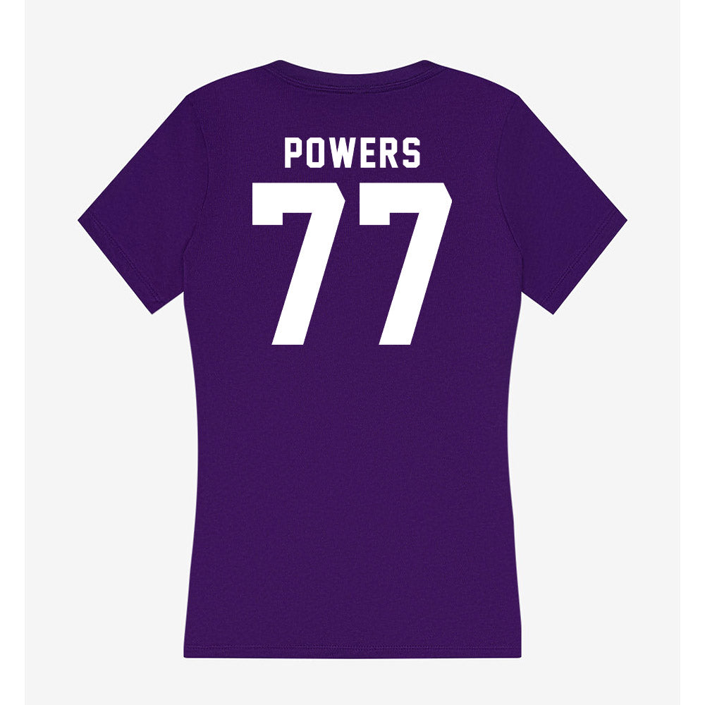 TCU - NCAA Football : Cooper Powers - Women's V-Neck T-Shirt-1