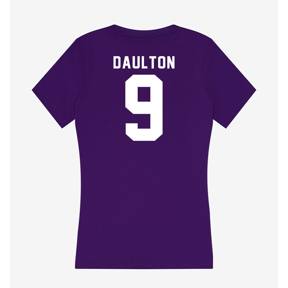 TCU - NCAA Football : Jack Daulton - Women's V-Neck T-Shirt-1
