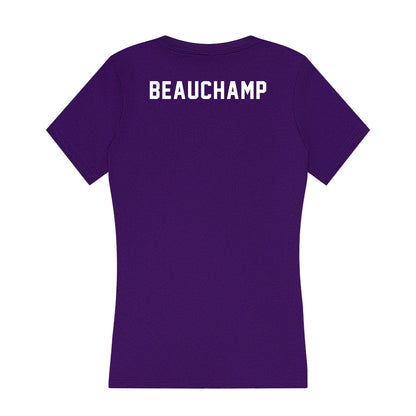 TCU - NCAA Men's Golf : Jack Beauchamp - Women's V-Neck T-Shirt-1
