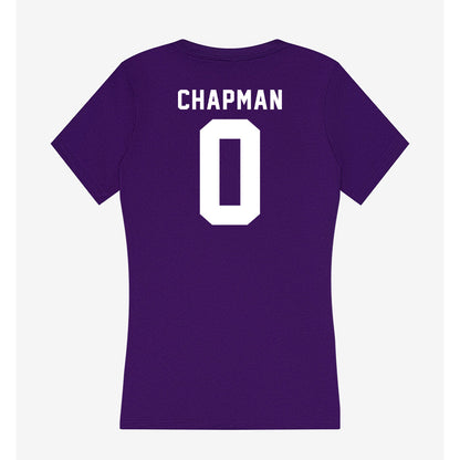 TCU - NCAA Football : Zach Chapman - Women's V-Neck T-Shirt-1