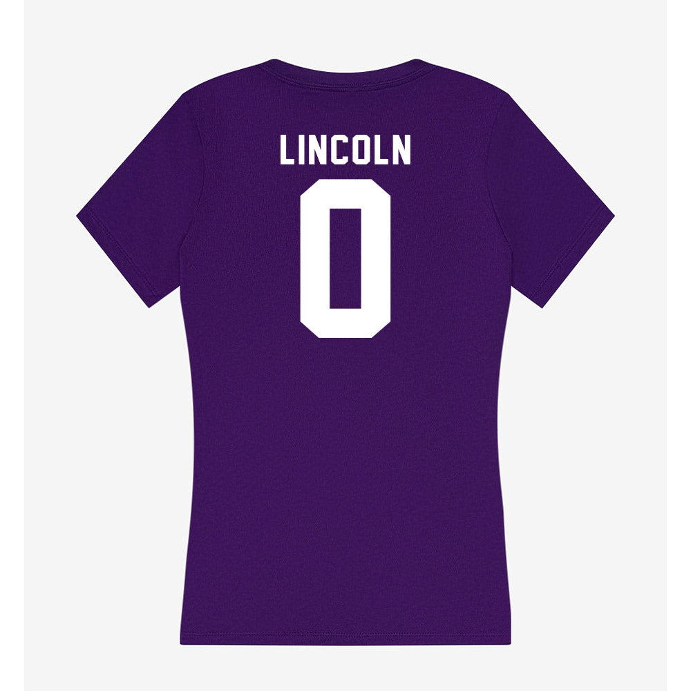 TCU - NCAA Men's Basketball : Trent Lincoln - Women's V-Neck T-Shirt-1