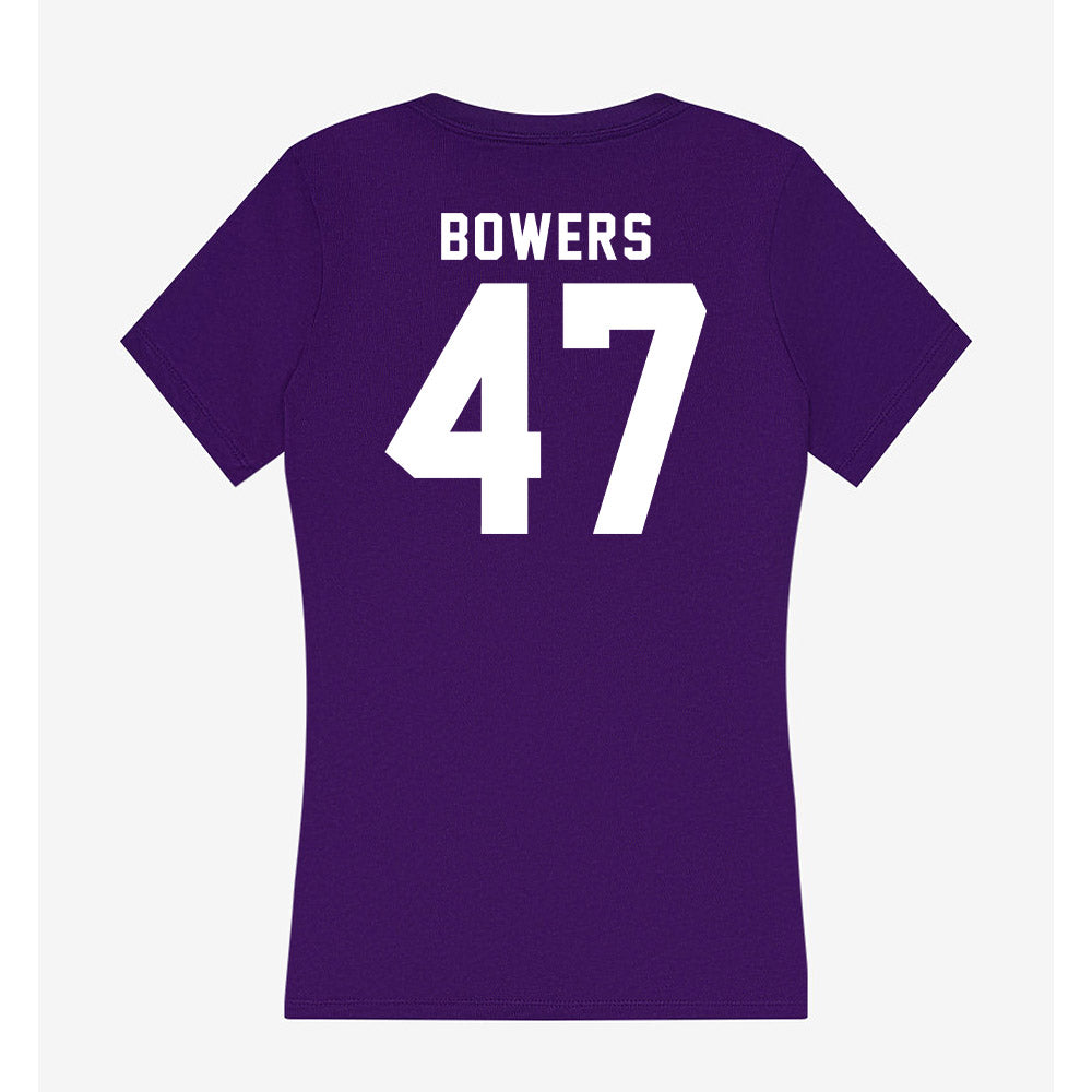 TCU - NCAA Football : Aaron Bowers - Women's V-Neck T-Shirt-1