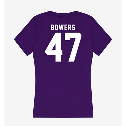 TCU - NCAA Football : Aaron Bowers - Women's V-Neck T-Shirt-1