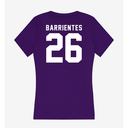 TCU - NCAA Baseball : Aiden Barrientes - Women's V-Neck T-Shirt-1