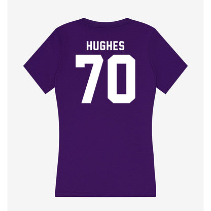 TCU - NCAA Football : Ryan Hughes - Women's V-Neck T-Shirt-1