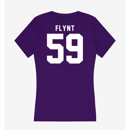 TCU - NCAA Football : Maddox Flynt - Women's V-Neck T-Shirt-1