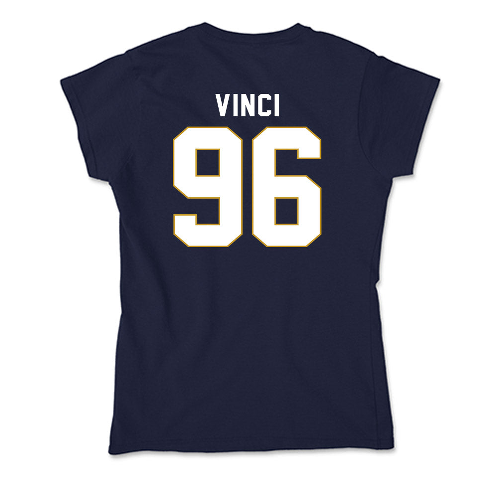 Notre Dame - NCAA Football : Joseph Vinci - Soft Style Women’s T-Shirt-1