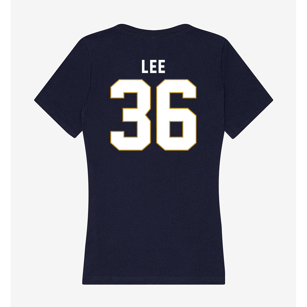 Notre Dame - NCAA Baseball : Oisin Lee - Women's V-Neck T-Shirt-1