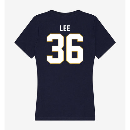 Notre Dame - NCAA Baseball : Oisin Lee - Women's V-Neck T-Shirt-1