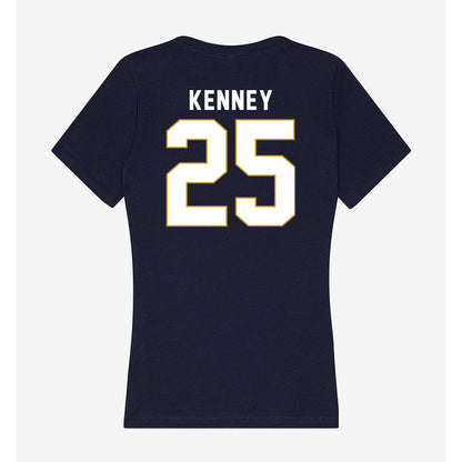 Notre Dame - NCAA Women's Lacrosse : Anna Kenney - Women's V-Neck T-Shirt-1
