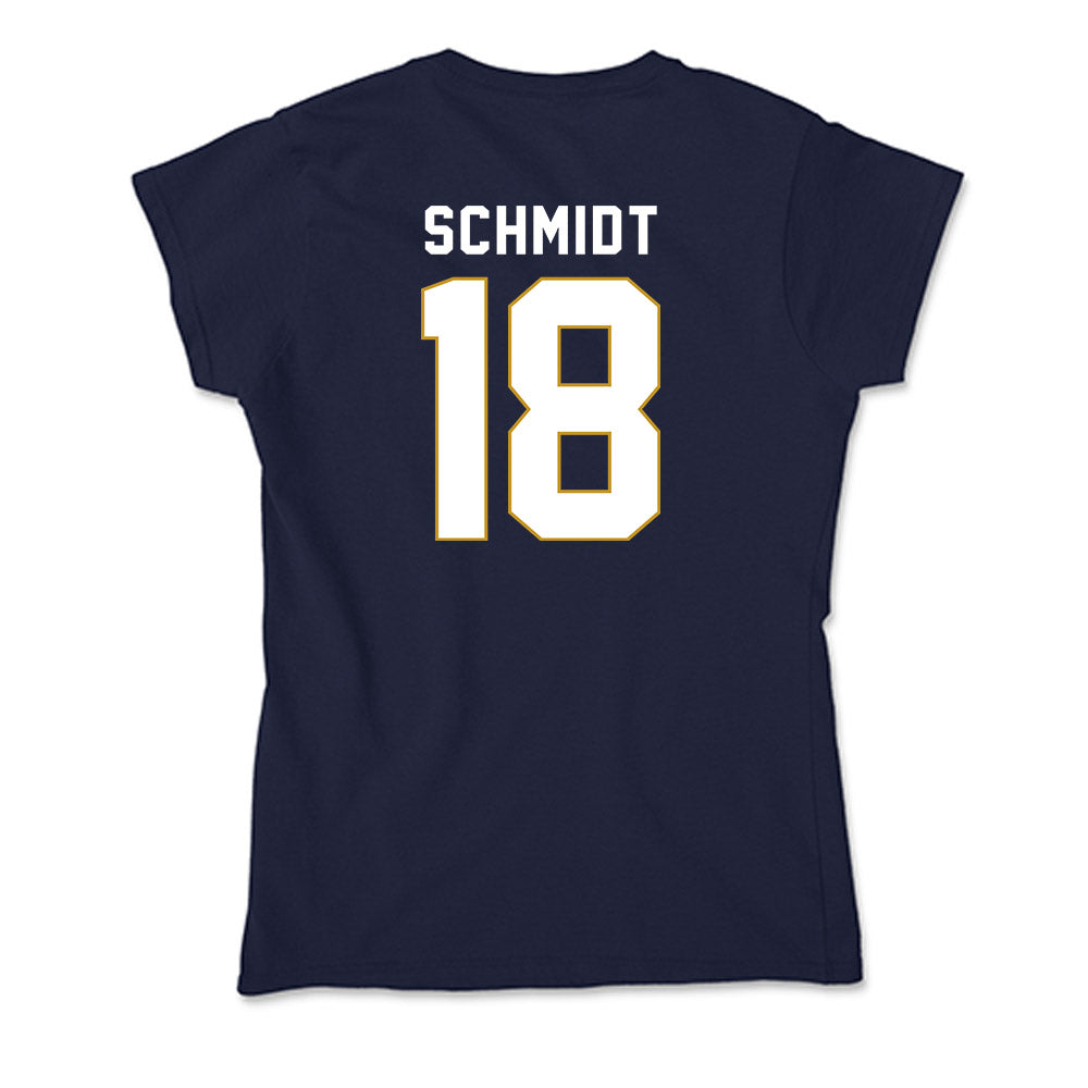 Notre Dame - NCAA Football : Erik Schmidt - Soft Style Women’s T-Shirt-1