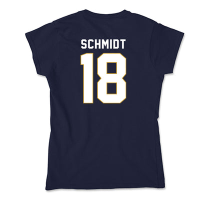 Notre Dame - NCAA Football : Erik Schmidt - Soft Style Women’s T-Shirt-1
