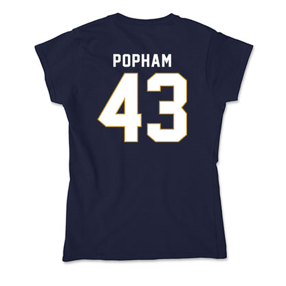 Notre Dame - NCAA Men's Lacrosse : Bo Popham - Soft Style Women’s T-Shirt-1