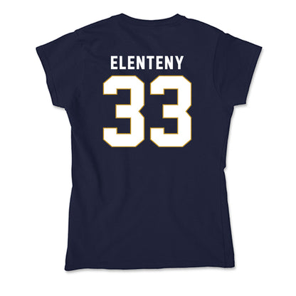 Notre Dame - NCAA Baseball : Connor Elenteny - Soft Style Women’s T-Shirt-1