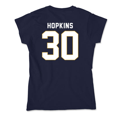 Notre Dame - NCAA Women's Lacrosse : Brooke Hopkins - Soft Style Women’s T-Shirt-1