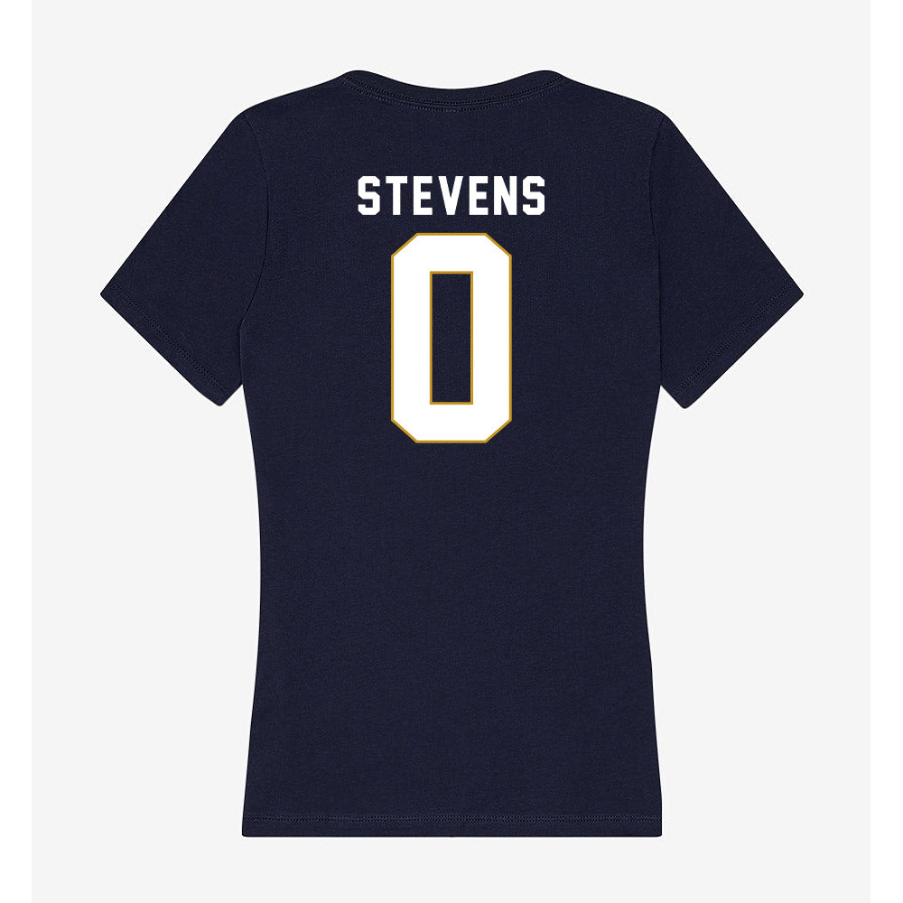 Notre Dame - NCAA Men's Basketball : Brady Stevens - Women's V-Neck T-Shirt-1