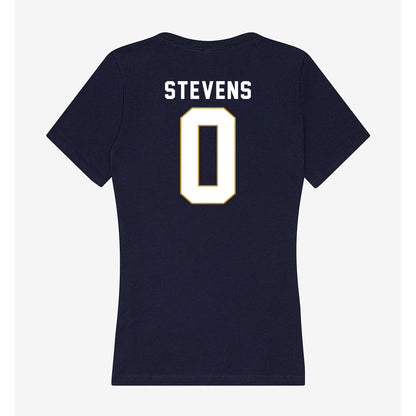 Notre Dame - NCAA Men's Basketball : Brady Stevens - Women's V-Neck T-Shirt-1