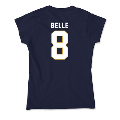 Notre Dame - NCAA Men's Ice Hockey : William Belle - Soft Style Women’s T-Shirt-1