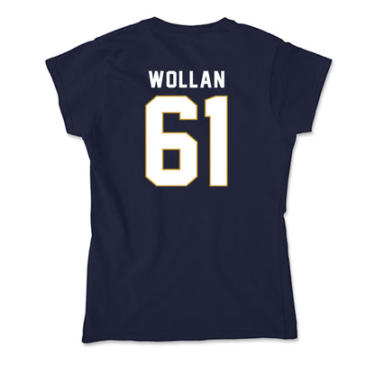 Notre Dame - NCAA Football : Robbie Wollan - Soft Style Women’s T-Shirt-1