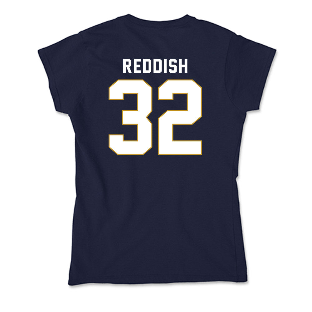 Notre Dame - NCAA Football : Nick Reddish - Soft Style Women’s T-Shirt-1