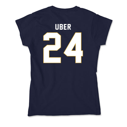 Notre Dame - NCAA Baseball : Ty Uber - Soft Style Women’s T-Shirt-1
