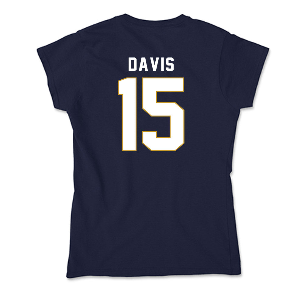 Notre Dame - NCAA Men's Lacrosse : Anderson Davis - Soft Style Women’s T-Shirt-1