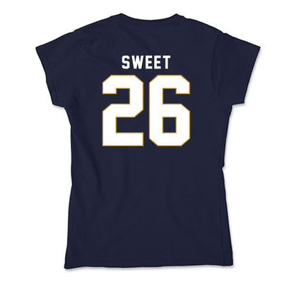 Notre Dame - NCAA Softball : Tenley Sweet - Soft Style Women’s T-Shirt-1
