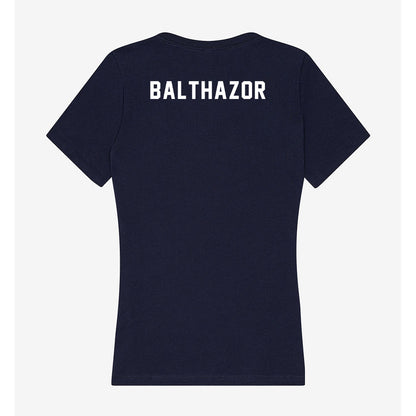 Notre Dame - NCAA Men's Tennis : Nolan Balthazor - Women's V-Neck T-Shirt-1