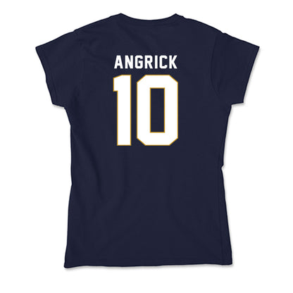Notre Dame - NCAA Men's Lacrosse : Will Angrick - Soft Style Women’s T-Shirt-1