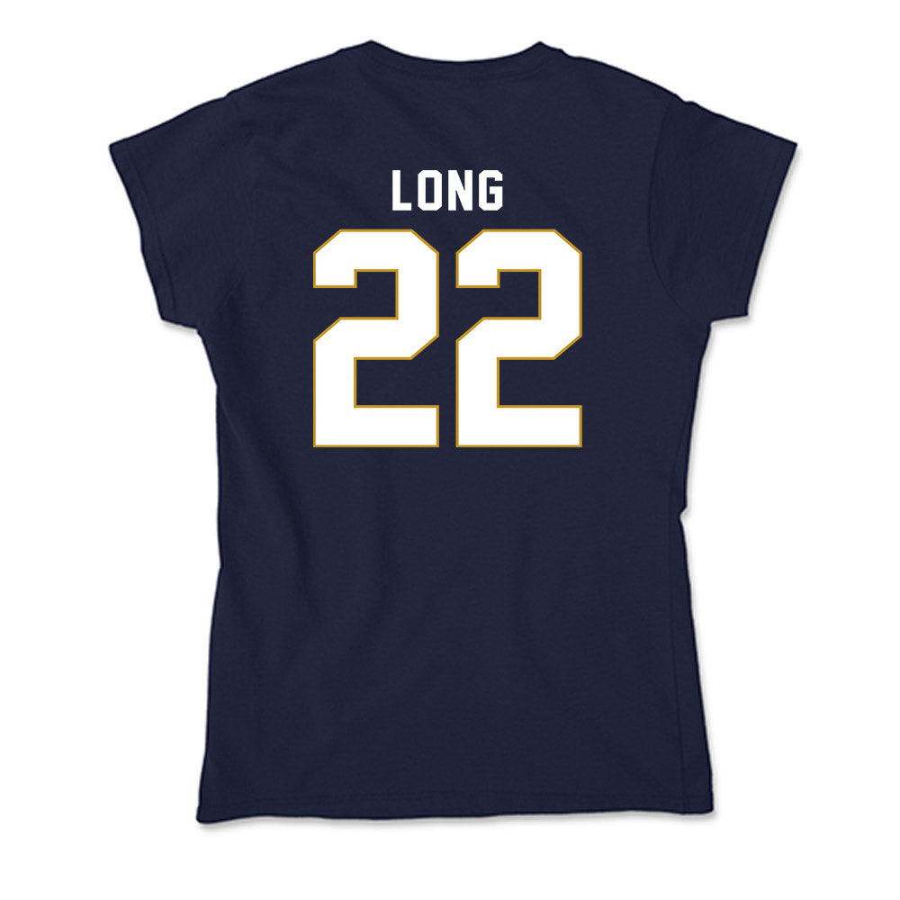 Notre Dame - NCAA Football : Ethan Long - Soft Style Women’s T-Shirt-3