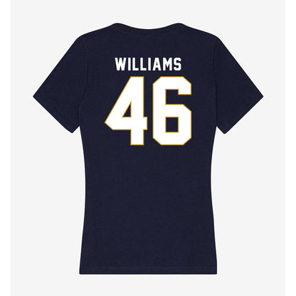 Notre Dame - NCAA Football : Matt Williams - Women's V-Neck T-Shirt-1
