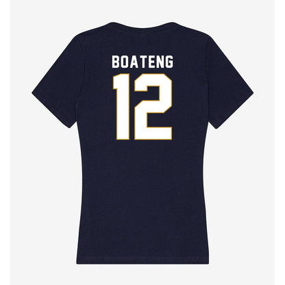 Notre Dame - NCAA Men's Soccer : Daniel Boateng - Women's V-Neck T-Shirt-1