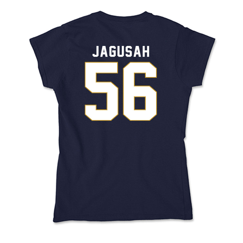 Notre Dame - NCAA Football : Charles Jagusah - Soft Style Women’s T-Shirt-1