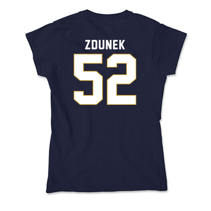 Notre Dame - NCAA Baseball : Eric Zdunek - Soft Style Women’s T-Shirt-1