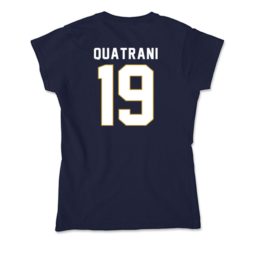 Notre Dame - NCAA Baseball : Mark Quatrani - Soft Style Women’s T-Shirt-1