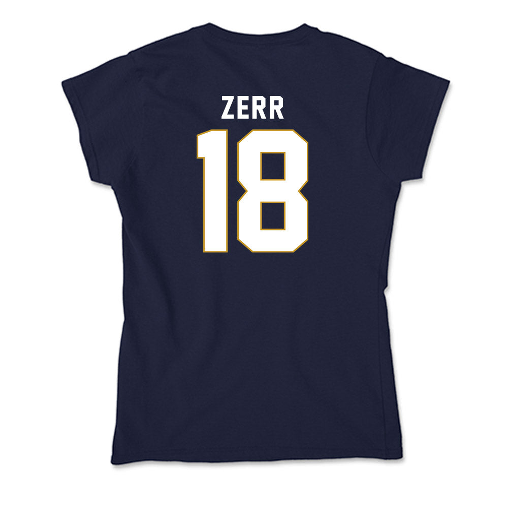 Notre Dame - NCAA Baseball : Aiden Zerr - Soft Style Women’s T-Shirt-1