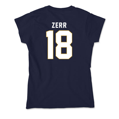 Notre Dame - NCAA Baseball : Aiden Zerr - Soft Style Women’s T-Shirt-1
