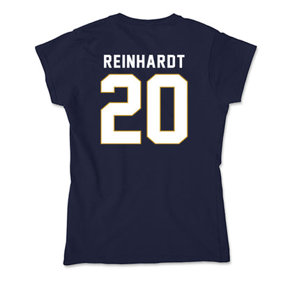 Notre Dame - NCAA Men's Lacrosse : Chris Reinhardt - Soft Style Women’s T-Shirt-3