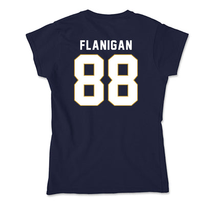Notre Dame - NCAA Football : James Flanigan - Soft Style Women’s T-Shirt-1
