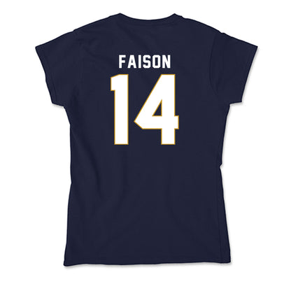 Notre Dame - NCAA Men's Lacrosse : Jordan Faison - Soft Style Women’s T-Shirt-2